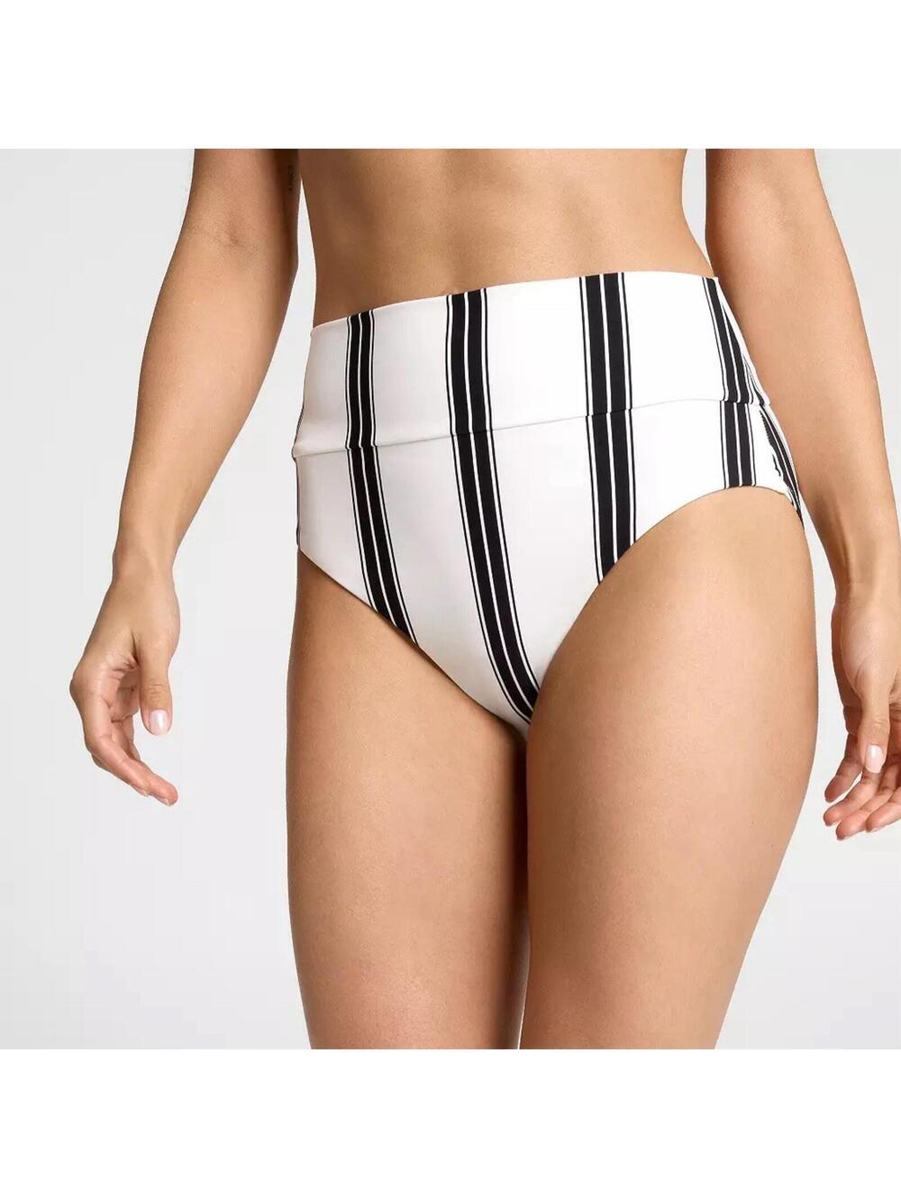 CALIA Women's Wide Banded High Rise Swim Bottoms Medium